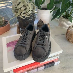 Rihanna Fenty + Puma Velvet Creepers, Sz 8